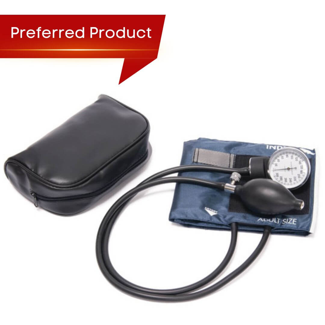 Pro Advantage Pocket Aneroid Sphygmomanometer Adult Unit/Measure Each
